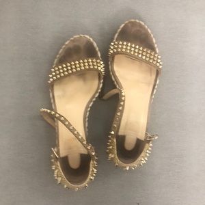 Pyraclou studded Louboutin wedges